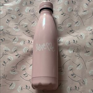 Starbucks + Curtis Kulig -Pink LoveMe Water Bottle